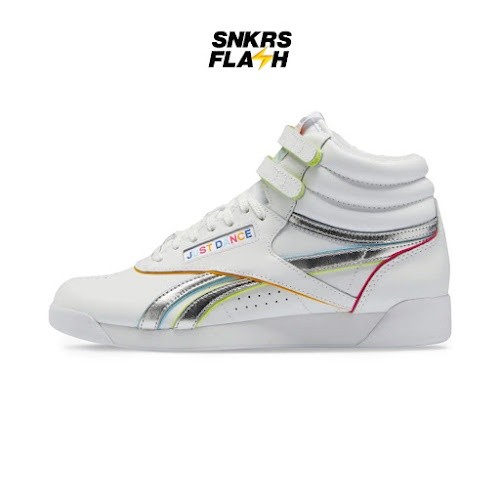 REEBOK Freestyle Just Dance White Sepatu Sneakers Wanita - GZ1401 - Size 37.5