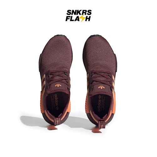 ADIDAS Nmd R1 Shadow Red Beam Orange Sepatu Sneakers Wanita - HP2822 - Size 38