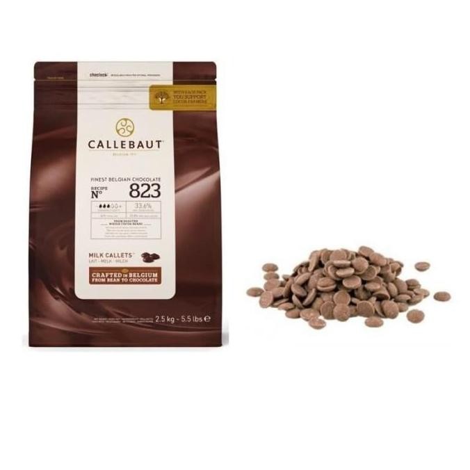 

Sale Callebaut Milk 823 Nv 33.6% Kemasan Repack 250 Gram