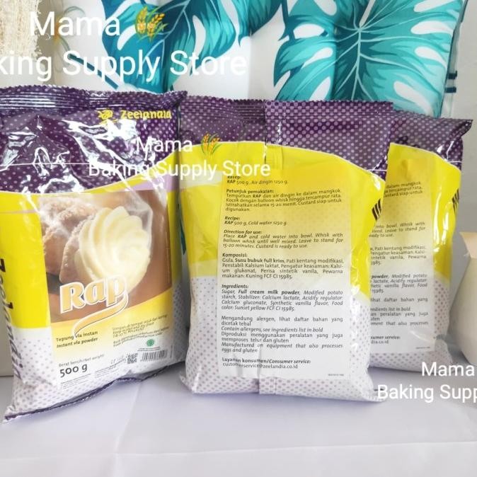 

Sale Zeelandia Rap Tepung Custard Powder Vla Instant Instan 1 Kg Repacked