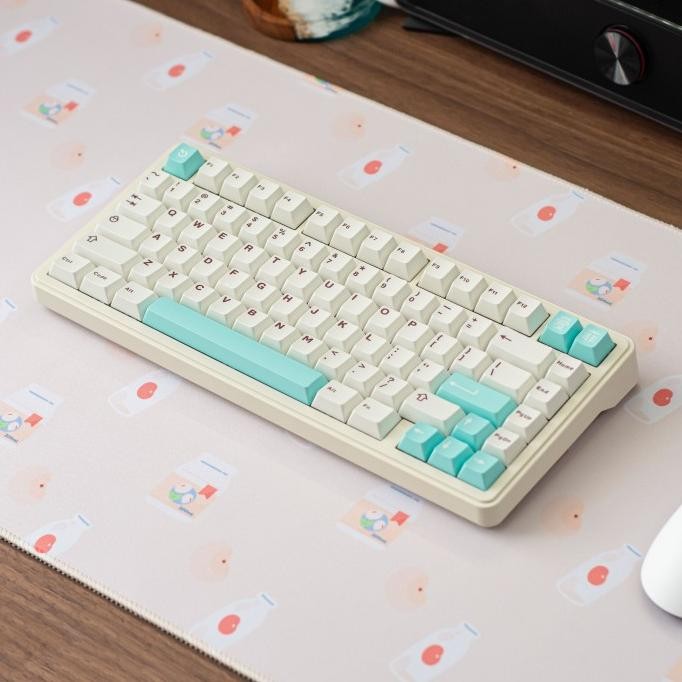 Keycaps Crimson For Keyboard Mechanical Keycap Red White Merah Putih By Galatix Double Shoot Ready