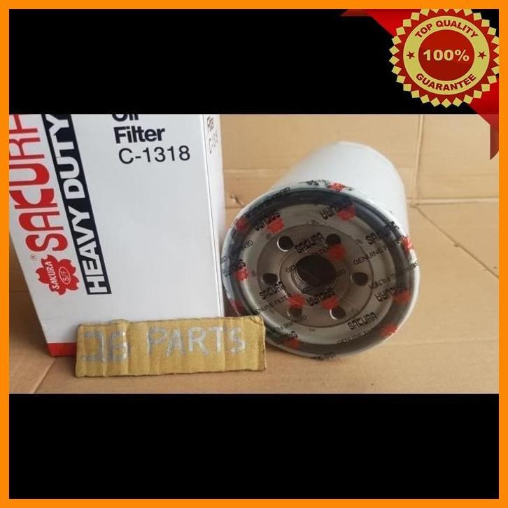 [jgp] filter saringan oli sakura hino dutro 110 c1318 c 1318 c-1318 ori