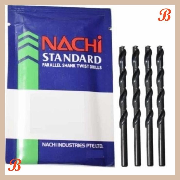 [KMT] NACHI 4,5MM MATA BOR BESI HSS 4.5MM NACHI ORIGINAL NACHI 4.5MM