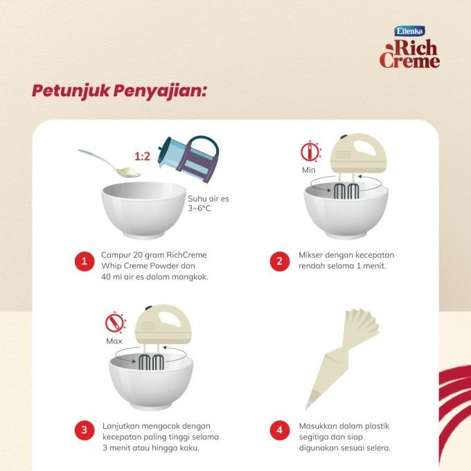 

Promo Richcreme Whip Creme 200 Gr - 3 Pcs