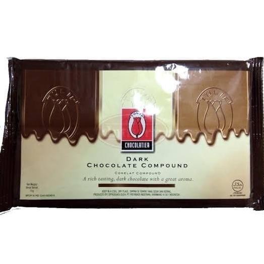 

Murah Tulip Dark Compound Chocolate 1 Kg Coklat Dekorasi