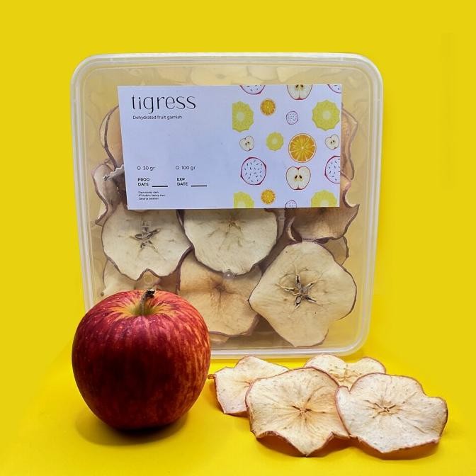 

Grosir Dried Apple Garnish / Topping Buah Apel Kering