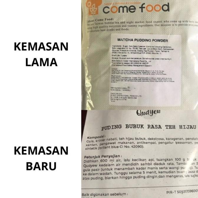 

Sale Come Food Matcha Pudding Powder 1 Kg / Green Tea Puding / Silky Enakkk