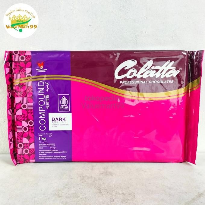 

Grosir Coklat Compound Colatta 1 Kg Dark Dcc