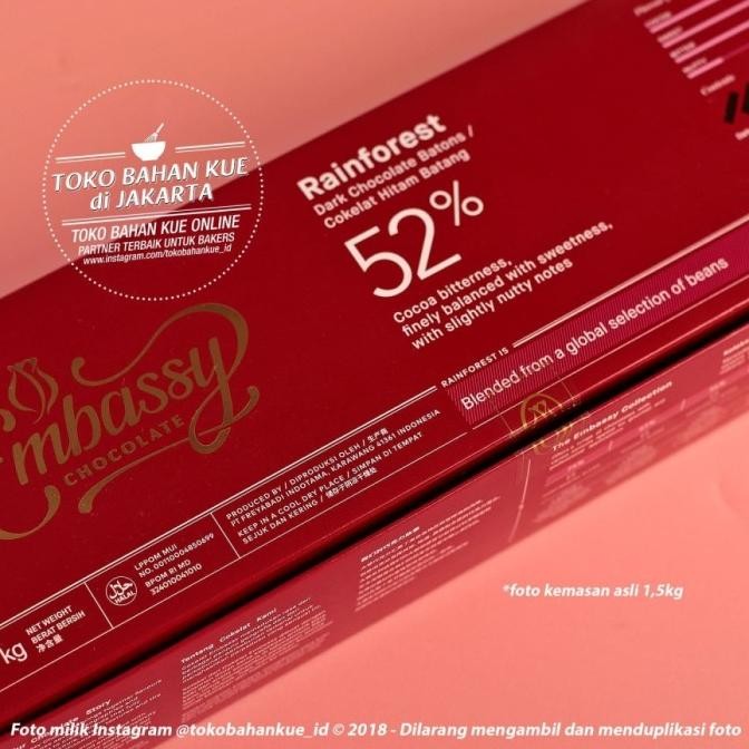 

Sale Stik Coklat Chocolate Batons Couverture Sticks Tulip Eoc 52% Cocoa 1Kg
