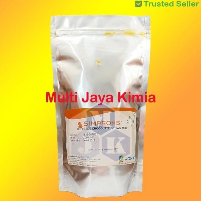 

Murah Pewarna Minyak Ospiritso Chocolate Brown 1630 250Gram