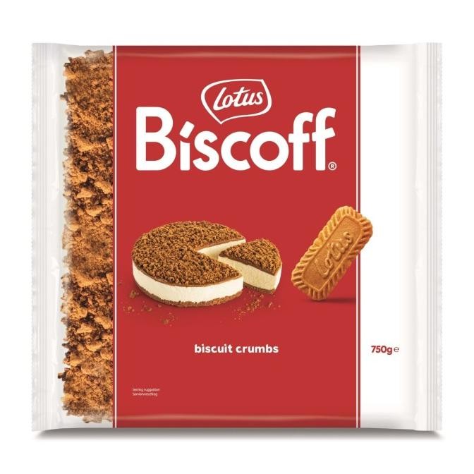 

Murah Lotus Biscoff Crumble 750Gr, Remahan Biscuit Enak, Gurih Campuran Cake