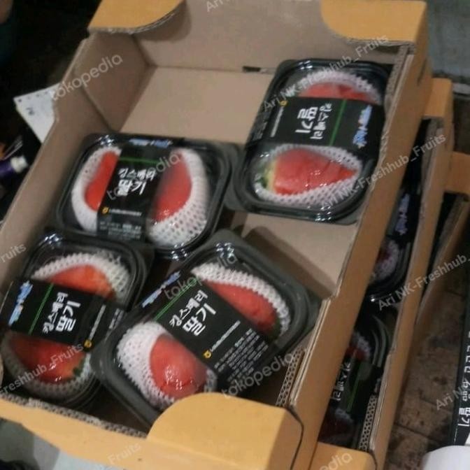 

Promo Strawberry Korea Jumbo King Berry Fresh Import Manis