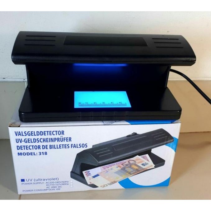 

Terlaris Alat Pendeteksi Uang Palsu/Sensor uang/money detector model 318 SALE
