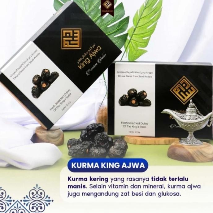 

Sale Kurma King Ajwa Premium @415 Gram