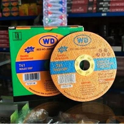 ready  Mata Potong Gerinda WD Resibon WD 1 Box isi 20pcs wd potong besi baja ringan murah
