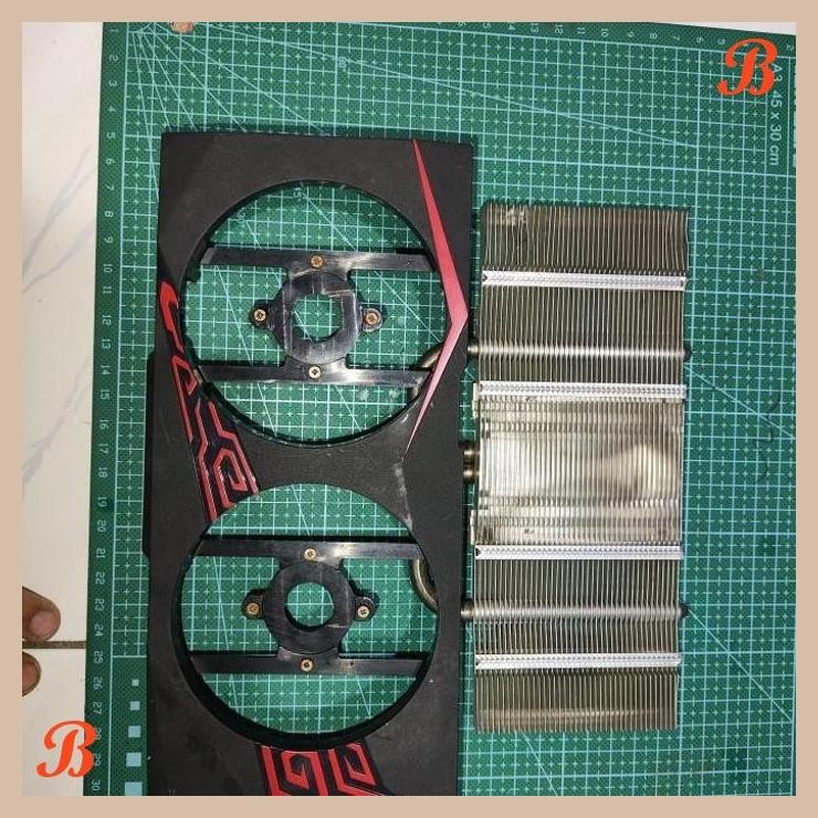 [SRP] Casing Vga ASUS Expedition rx 570 470 4gb Dual Fan ORIGINAL Langka