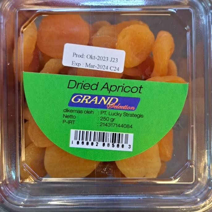 

Murah Dried Apricot | Buah Kering Apricot 250 Grm