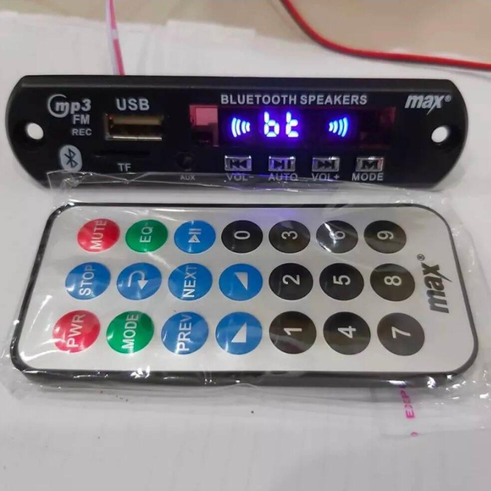 KIT MP3 PLAYER/MODUL PAPAN PEMUTAR BLUETOOTH MP3 PLAYER PORTABLE  RAKITAN PAPAN KIT DECODER ORIGINAL