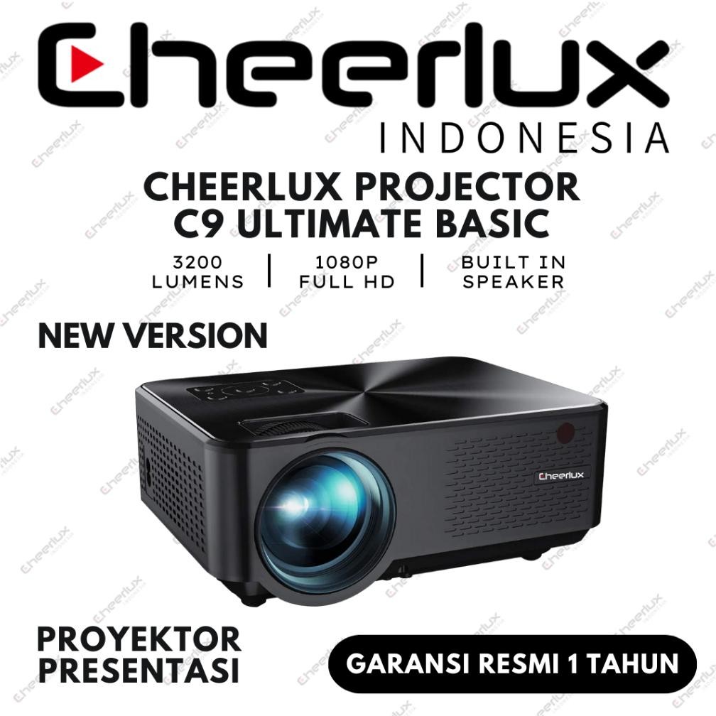 Demetri Cheerlux Indonesia | Proyektor Cheerlux C9 Tv Tunner | Proyektor C9 Tv Tuner | C9 Tv Tuner C