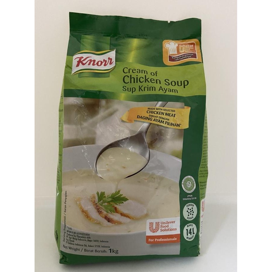 

Promo Knorr Cream Chiken Soup 1 Kg