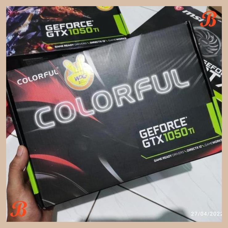 [SRP] Dus Box Vga Colorful GTX 1050 ti 1050ti Original