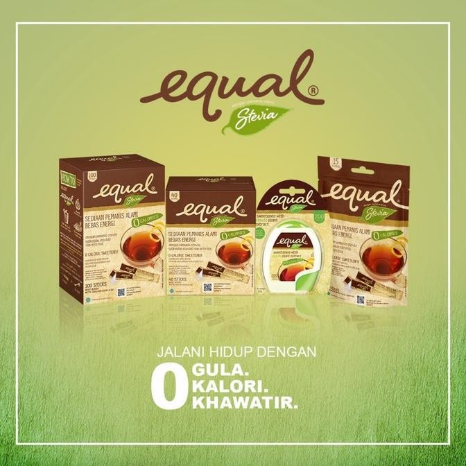 

Murah Equal Naturals Stevia Tablets - Pemanis Stevia Nol Kalori / Sweetener