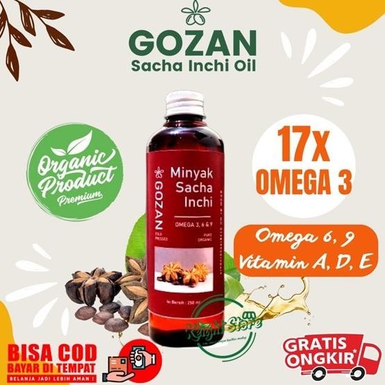 

Sale [Bpom] Gozan - Minyak Sacha Inchi Oil (250Ml) (100Ml)