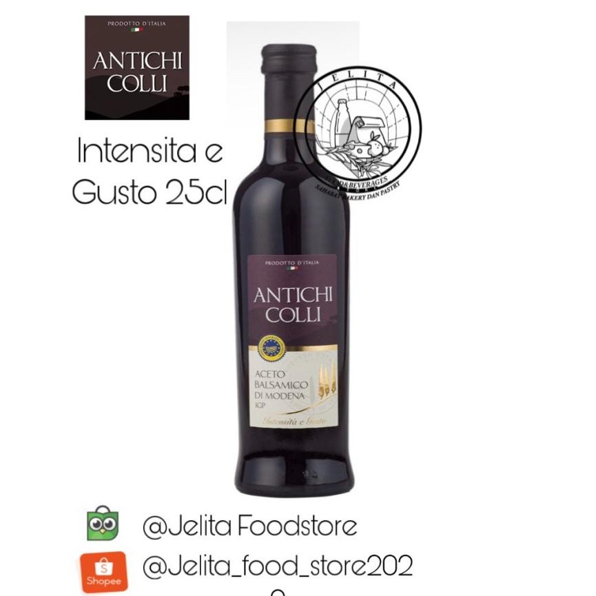 

Sale Antichi Colli Balsamic Vinegar Of Modena Pgi Intensita E Gusto 25Cl
