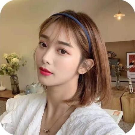 Sale XCT-2328 Bando Korea Bandana Rambut Premium Polos Matte Warna Doff  Import Bukan Scrunchie Muti