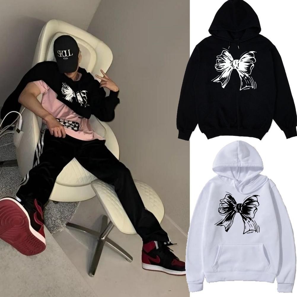 Jaket Hoodie Nct Jaemin Dasi Kupu-Kupu Pria Wanita