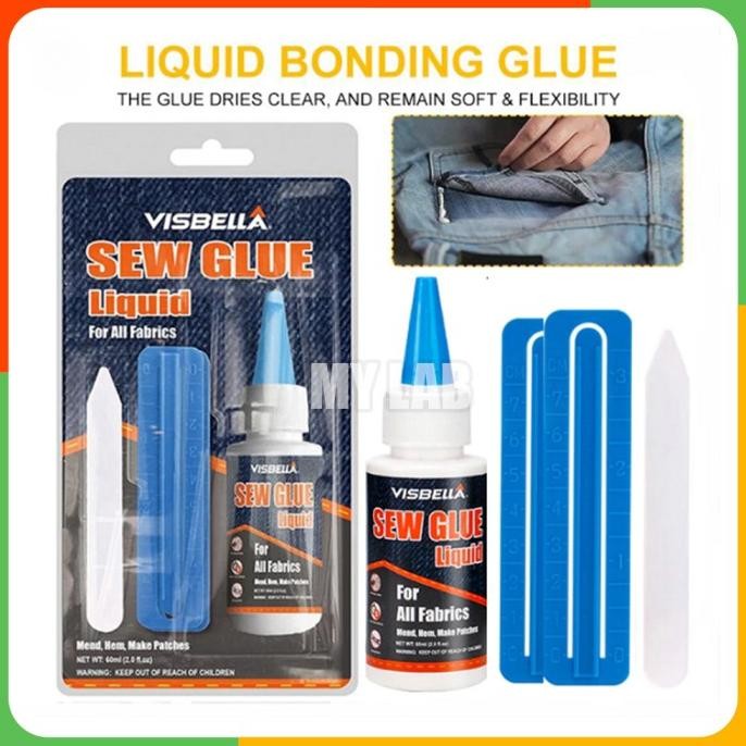 

Promo Sew Glue Liquid For All Fabrics Lem Bahan Kain Serbaguna COD