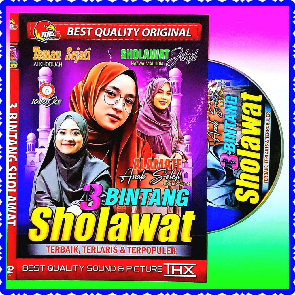KASET DVD MP5 VIDEO MUSIK LAGU SHOLAWAT TERBARU-LAGU SHOLAWAT TERBARU-LAGU SHOLAWAT NABI-KASET DVD L