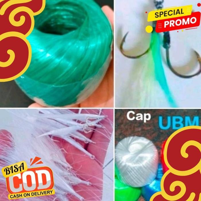 TODAY RAFIA SABIKI UMPAN PANCING RAFIA BANGKA UMPAN IKAN TALI RAFIA SABIKI