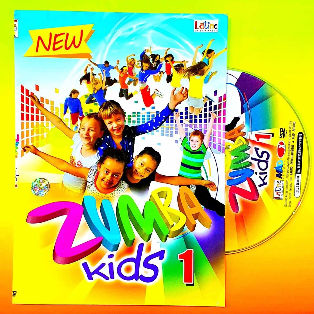 KASET VCD SENAM ANAK ZUMBA KIDS-SENAM ANAK-KASET VCD SENAM ANAK-KASET VCD SENAM ANAK TK-KASET DVD SE