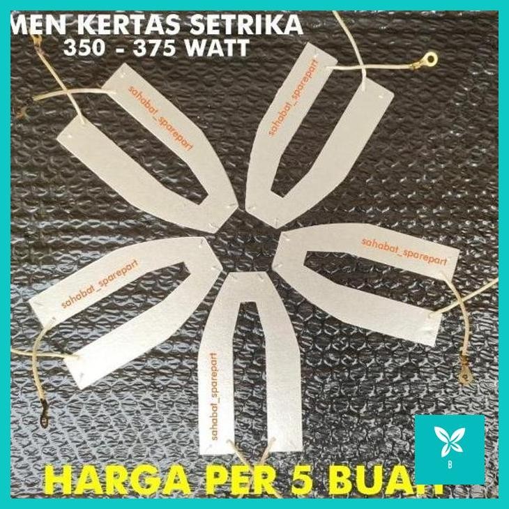 | SH | ELEMEN PEMANAS ELEMEN KERTAS SETRIKA HARGA PER 5 BUAH
