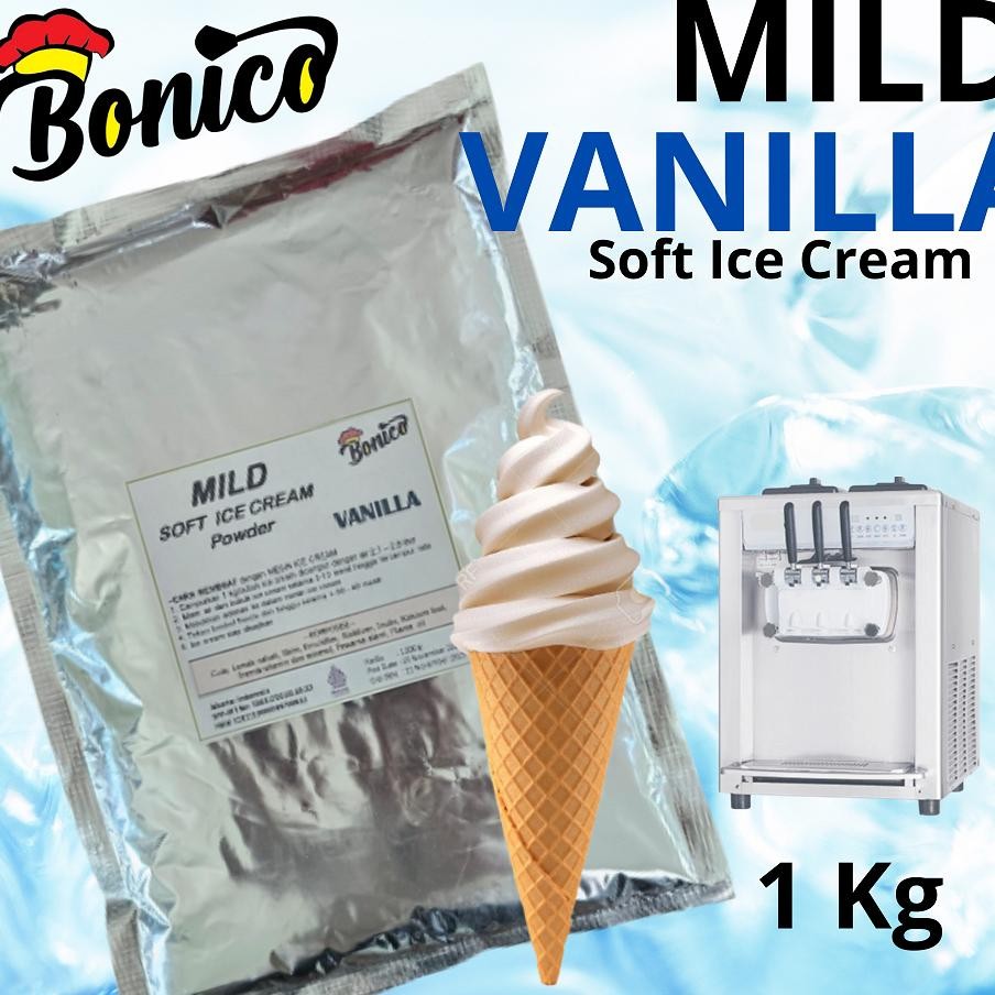 

Bonico Vanilla Oft Ice Cream Powder 1G Reto Pre Tepung Erbu Bubu E Rim N Hoa Mein Ice Cream Maer Lembut Vanila Cone Frizco Ditributor Groir Produen Franchie