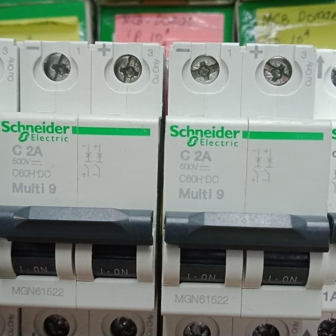 Miliki Mcb Dc 2P 2A C60H-Dc