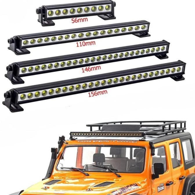 Led Rc Light bar roof lamp Rc 1/10 scx10 Rgt trx4 Rooflamp Rc