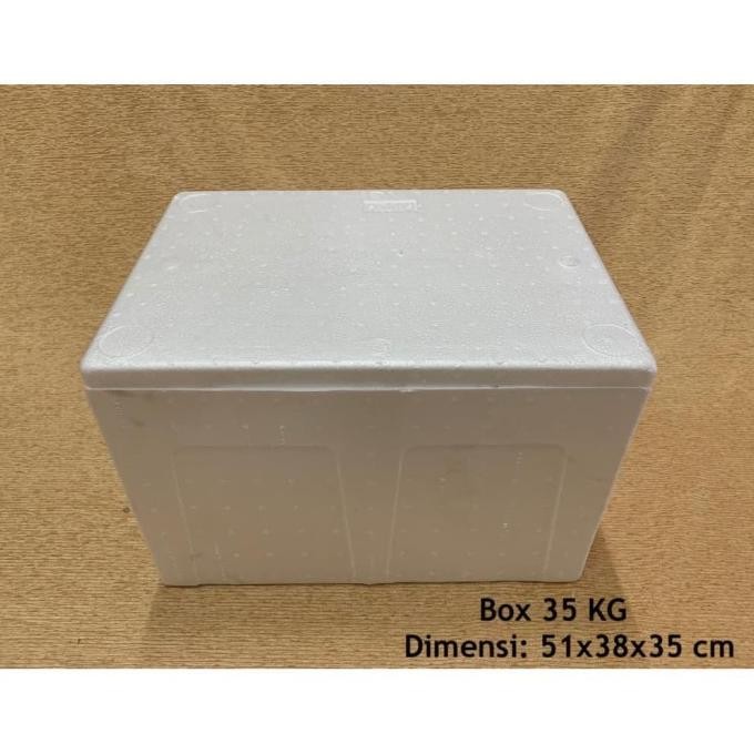 

[Sby] 35Kg Box Gabus Styrofoam / Sterofoam (51 X 38 X 35Cm) Terlaris