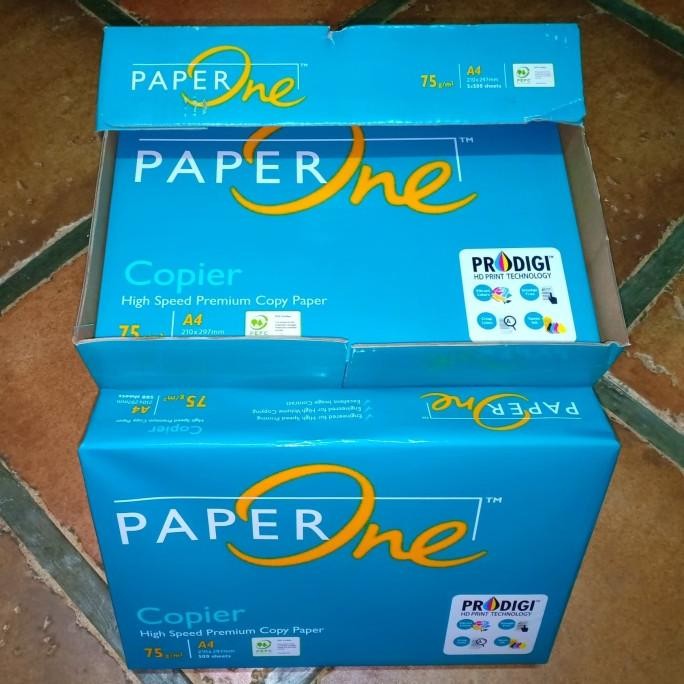 

Kertas HVS 75gr A4 PaperOne by Radhiant official