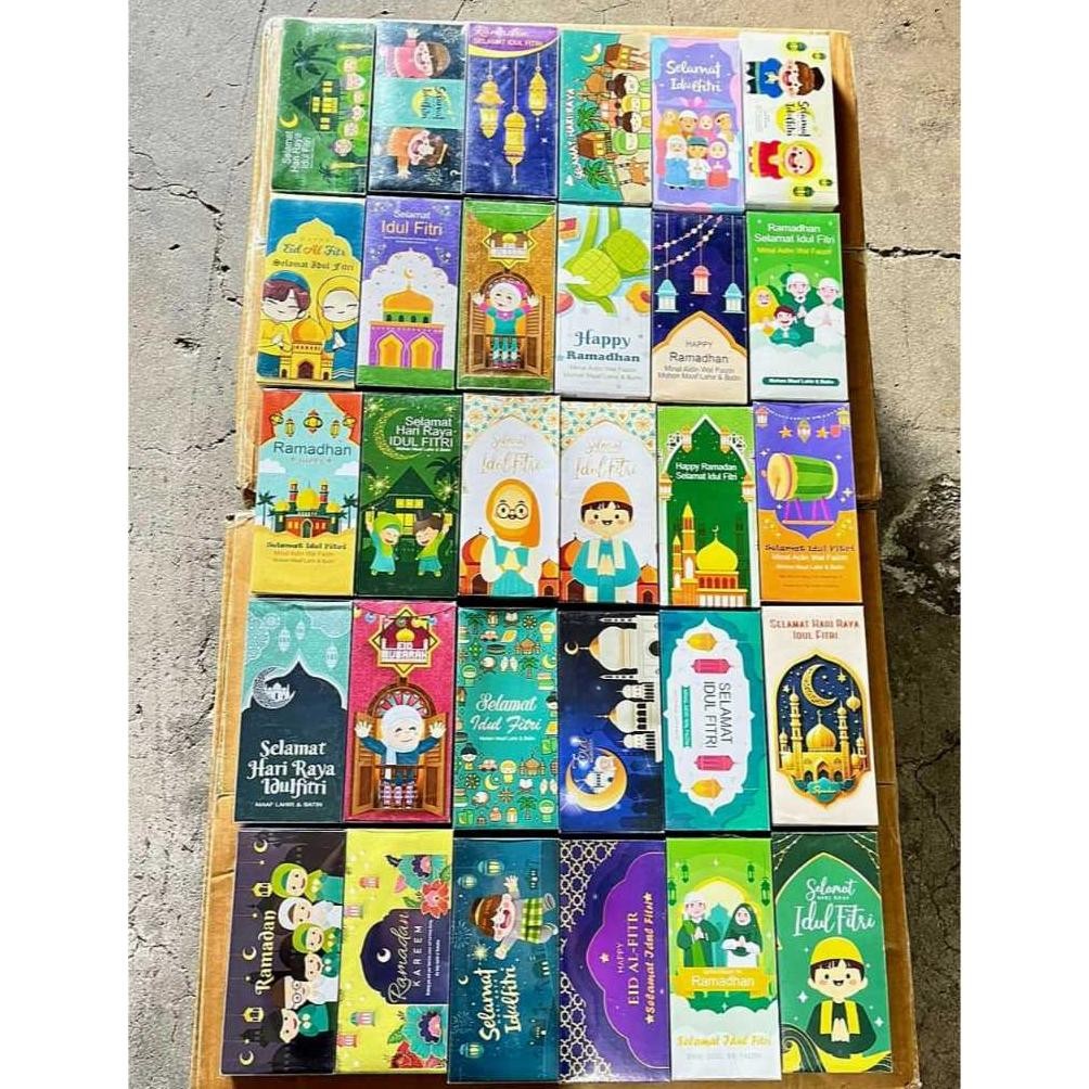 

sa-324 io-98 (AJ) AMPLOP LEBARAN HARI RAYA IDUL FITRI JUMBO PANJANG KOTAK isi 50 LEMBAR Berkualitas Hemat
