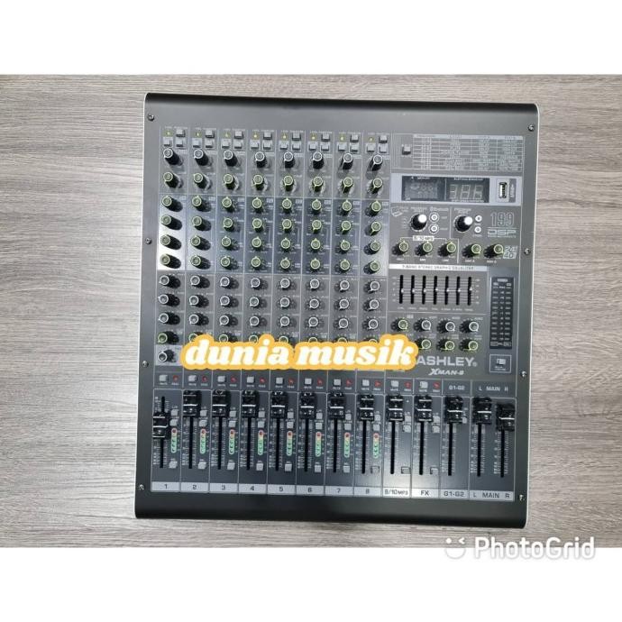 Baru mixer ashley xman8 xman 8 8 channel original ashley xman8 original