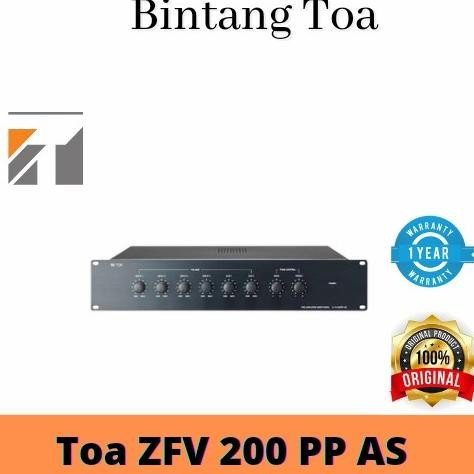 Amplifier Voice Evacuation System Toa Z Fv 200Pp As Original