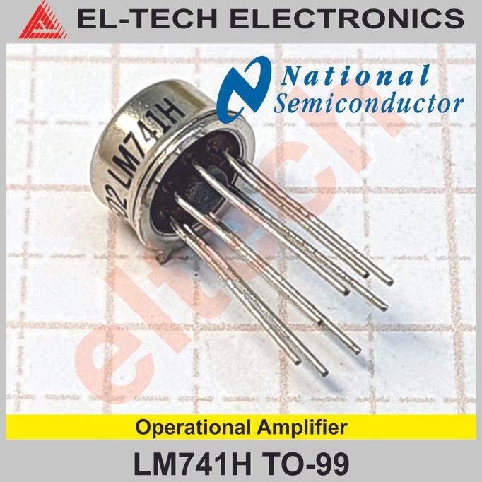 Lm741 Lm741H Lm 741 741H To-99 Operational Amplifier Original