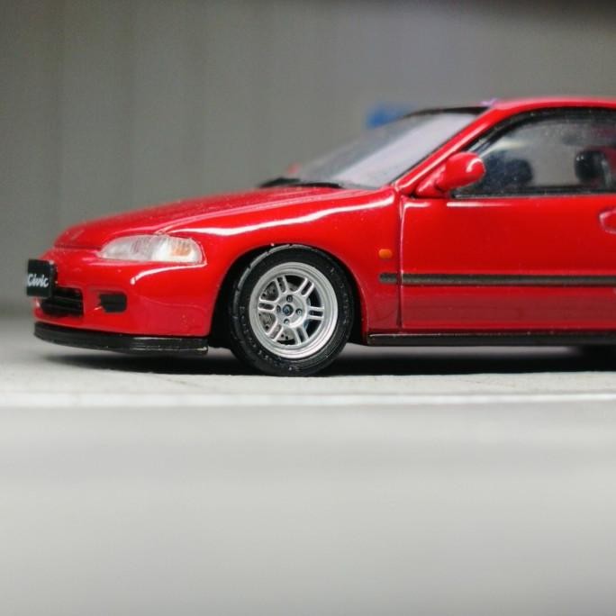 TERSEDIA Velg Resin Diecast Mini Scale 8.4 Enkei RPF 1 Not Rolling Inno64 Hobby Japan DCT