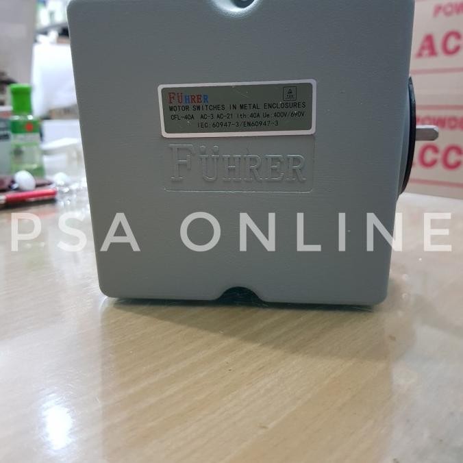 Diskon Fuhrer Ohm Saklar 4 Pole 40A