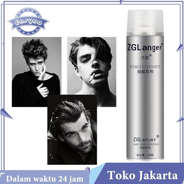 TERMURAH 600ml Hair Styling Spray Hairspray Hair Spray Manmei Zglanger Siap kirim