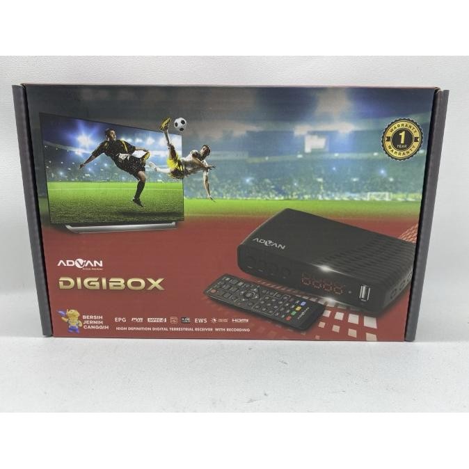 Stb Box Tv Digital Advan Restock