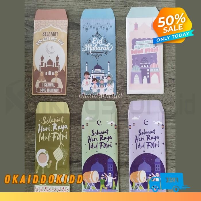 

AMPLOP LEBARAN IDUL FITRI PREMIUM ANGPAO PANJANG CUSTOM CETAK NAMA HADIAH ISLAMI MEWAH BEST SELLER !!