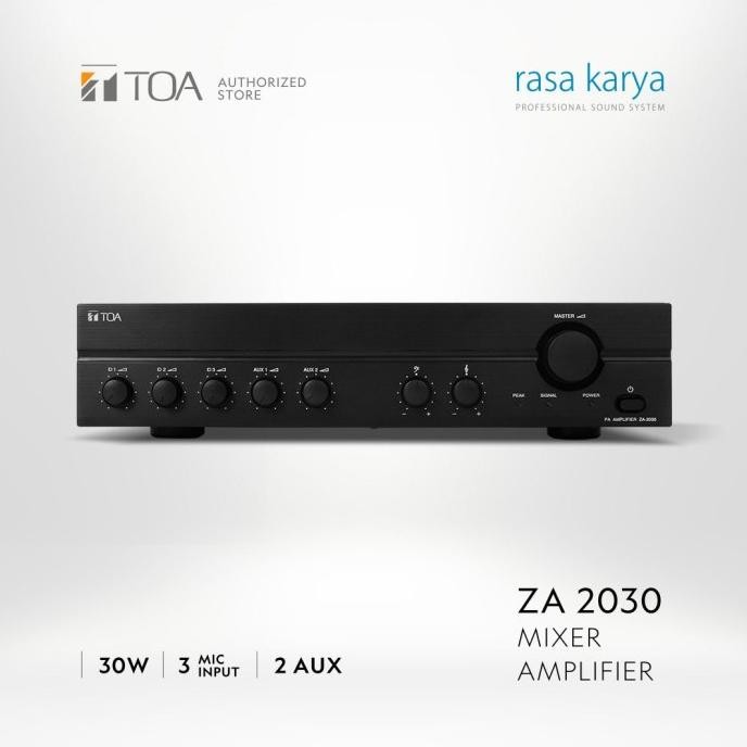 Toa Mixer Amplifier Za-2030 Za2030 Ampli Original